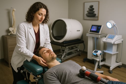 Advanced holistic care solutions at Lazar Spinal Care featuring QSM3 technique and cutting-edge therapies for chronic fatigue treatment