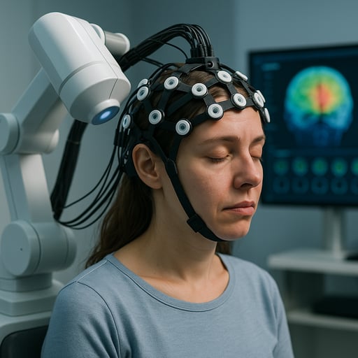 Advanced neural scanning technology used in The Lazar Method for chronic fatigue assessment Advanced neural scanning technology used in The Lazar Method for chronic fatigue assessment