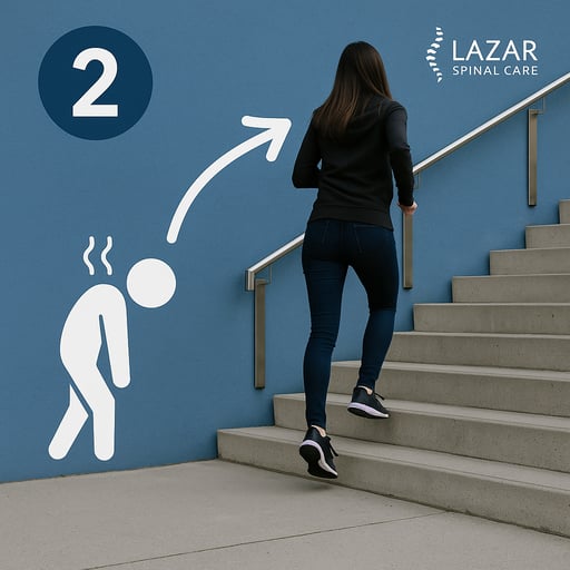 Step two icon showing the path to overcoming chronic fatigue with Lazar Spinal Care